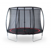 Trampolin mit Sicherheitsnetz Black Spider