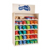 Display Buchstabenzug bunt