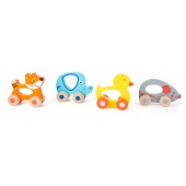 Bunte Schiebetiere Fuchs