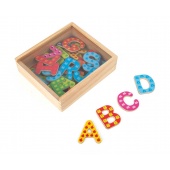 Bunte Magnetbuchstaben