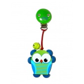 Clipfigur Eule grün