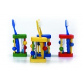 Zahnbürstenständer mit Sanduhr