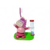 Zahnputzuhr Pferdchen