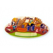 Türschild Baustelle