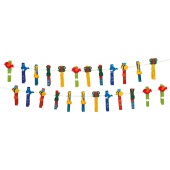 Wäscheklammer-Set Tiere, 24er-Set