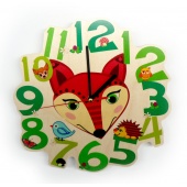 Wandquarzuhr Fuchs