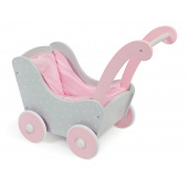 Holz-Puppenwagen Puntos grey