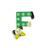 Holzbuchstabe Bär F