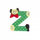Holzbuchstabe Bär Z