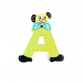 Holzbuchstabe Bär A