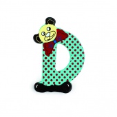 Holzbuchstabe Bär D