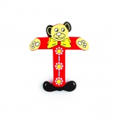 Holzbuchstabe Bär T