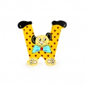 Holzbuchstabe Bär W