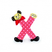 Holzbuchstabe Bär X