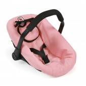 Puppen-Autositz Melange Apricot
