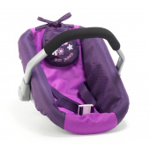 Puppen-Autositz Pflaume